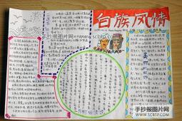 民族文化手抄报