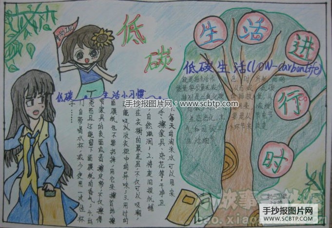 您可能会喜欢 低碳生活手抄报低碳小报图片环保手抄报