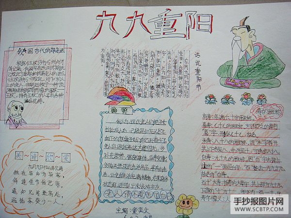 关于话说重阳节的手抄报