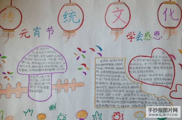 古老的传统文化的手抄报
