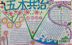 节约用水，五水共治的手抄报