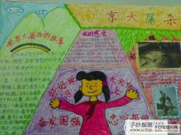 南京大屠杀的故事—手抄报图片