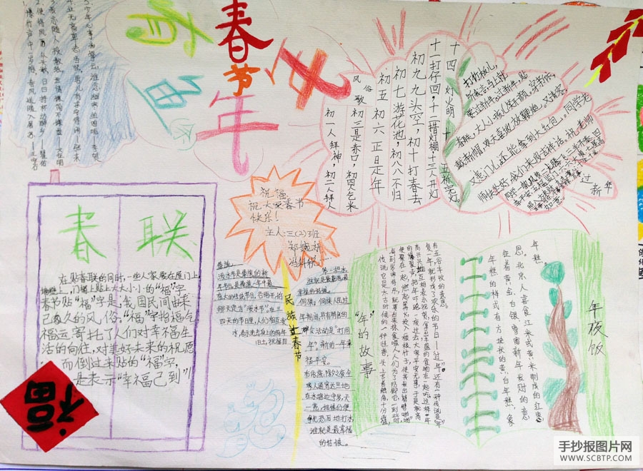 小学生古代传统文化手抄报