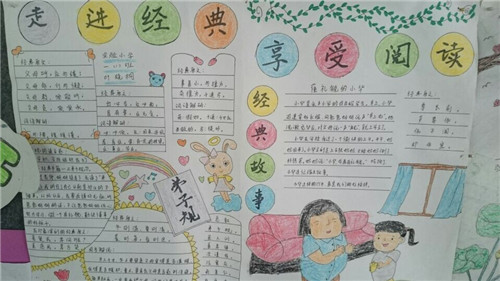 几张我爱读书的手抄报