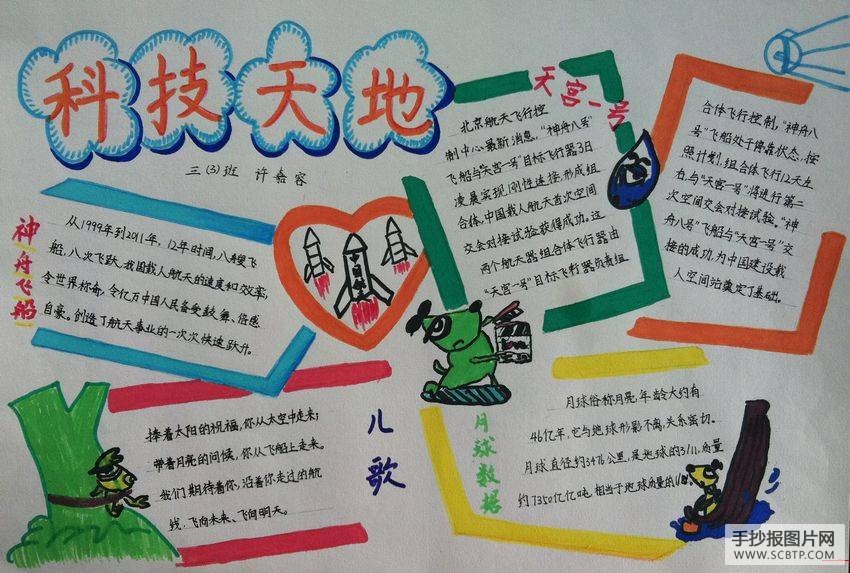 科普园地手抄报