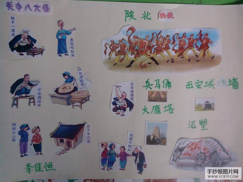 爱祖国，爱家乡手抄报