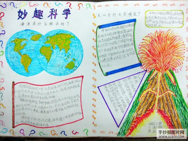 小学生二年级国庆节手抄报