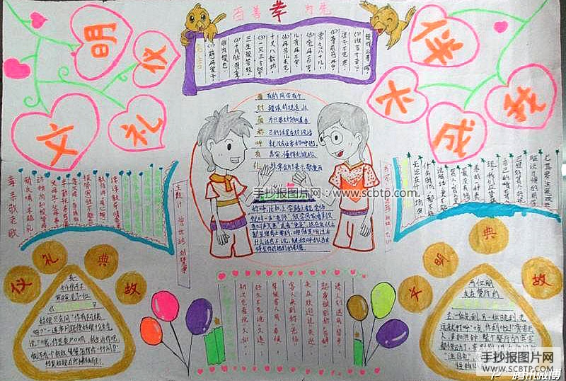 文明礼仪伴我成长
