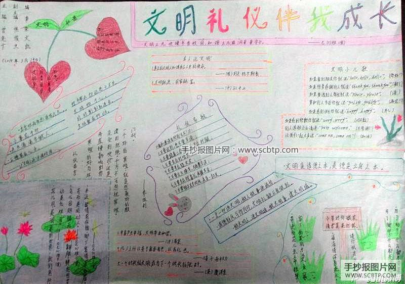 文明礼仪伴我成长