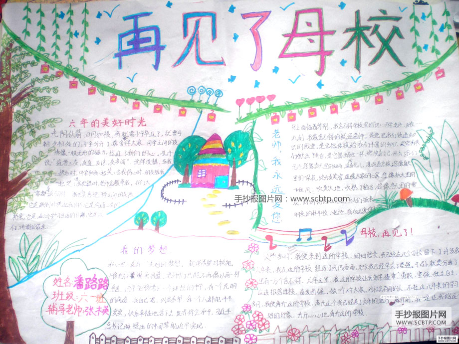 几张五一期间综合手抄报