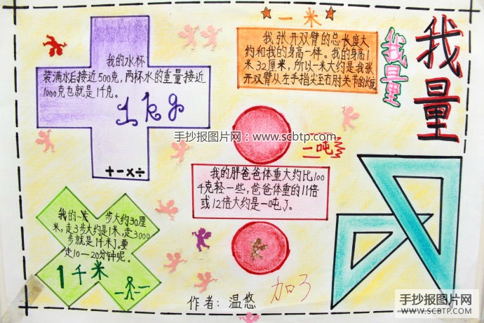 小学生数学天地手抄报