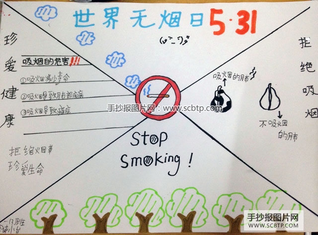 远离香烟，做一个健康的自己