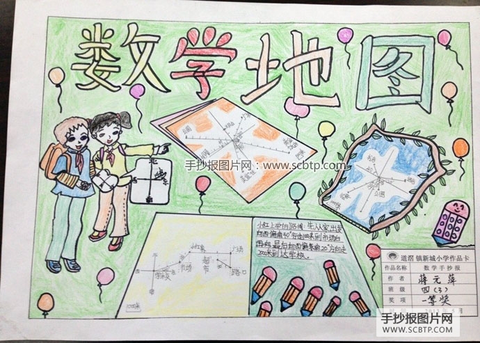 数学王国之旅—数学地图