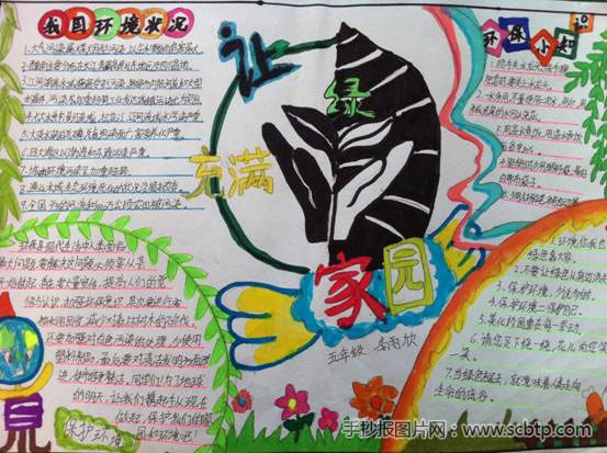 节粮节水节电,做环保小达人