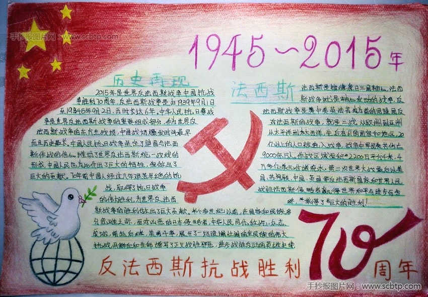 纪念抗日战争胜利70周年，弘扬抗战精神