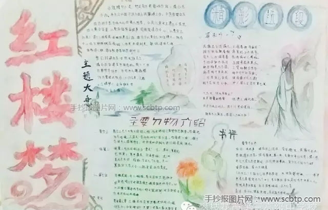“国学经典我来传承”主题手抄报