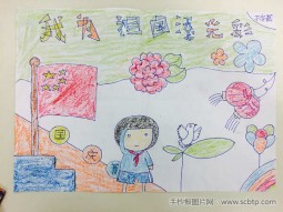 小学生国庆节手抄报