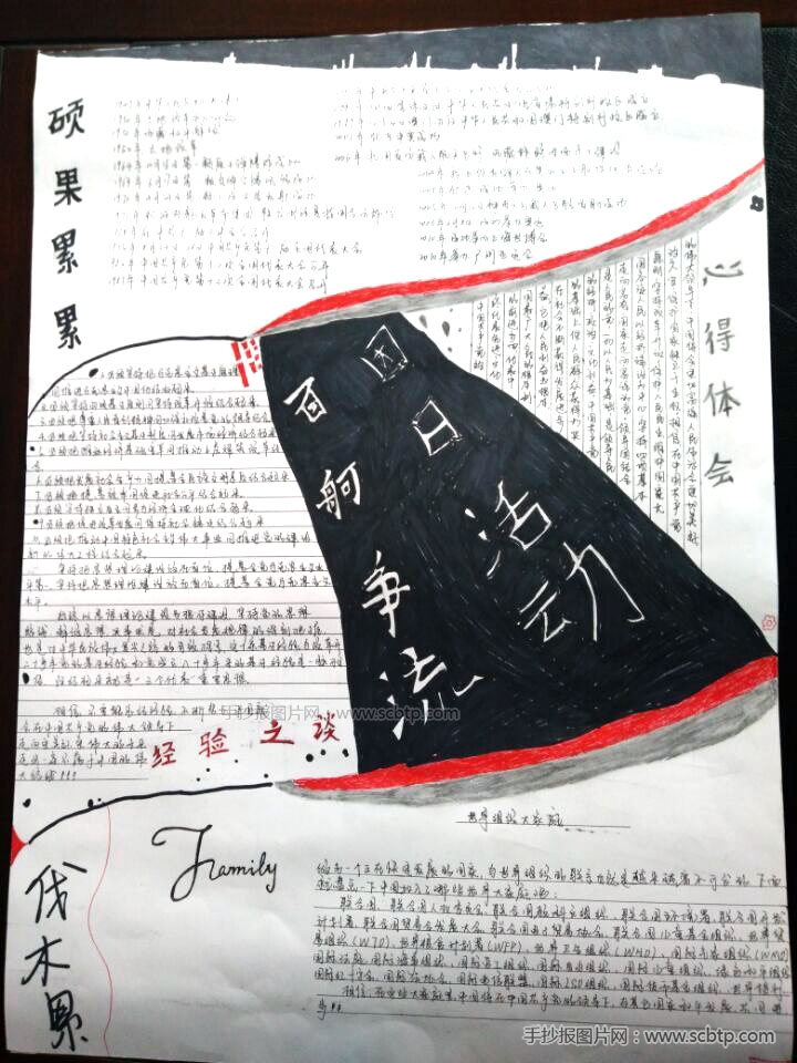 十五中全会手抄报图片