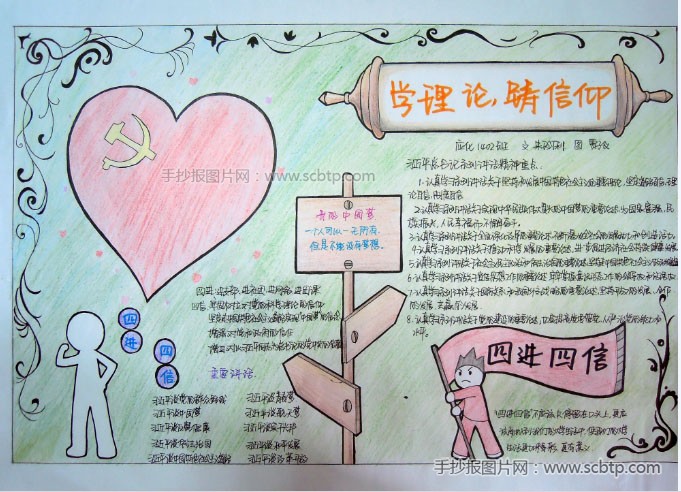 学习两会,四进四信