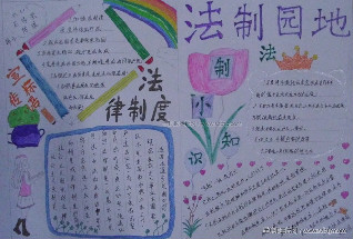 有关法律法规手抄报图片及内容
