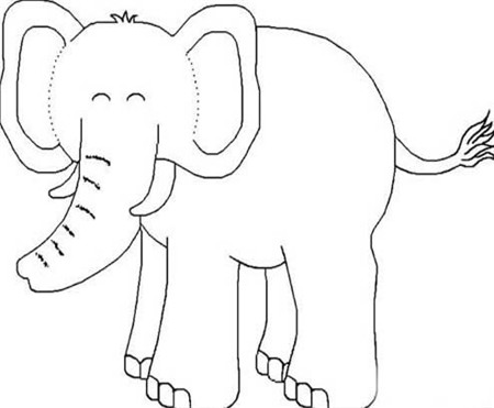 大象的画法