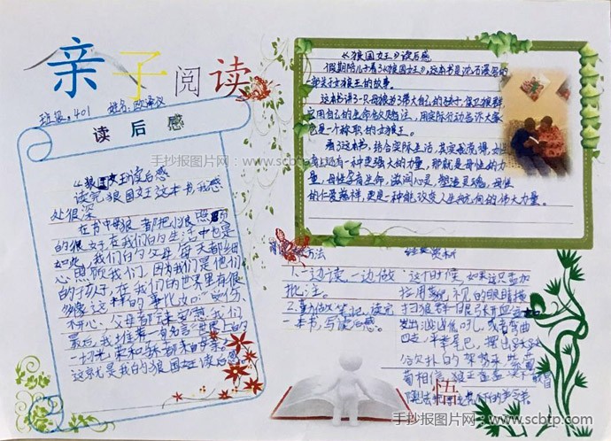 亲子阅读手抄报图片大全 亲子阅读的优点