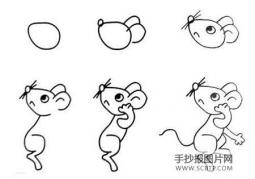小老鼠教程简笔画