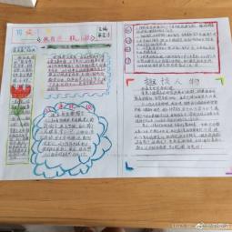 我爱阅读手抄报内容图片，暑假阅读小报